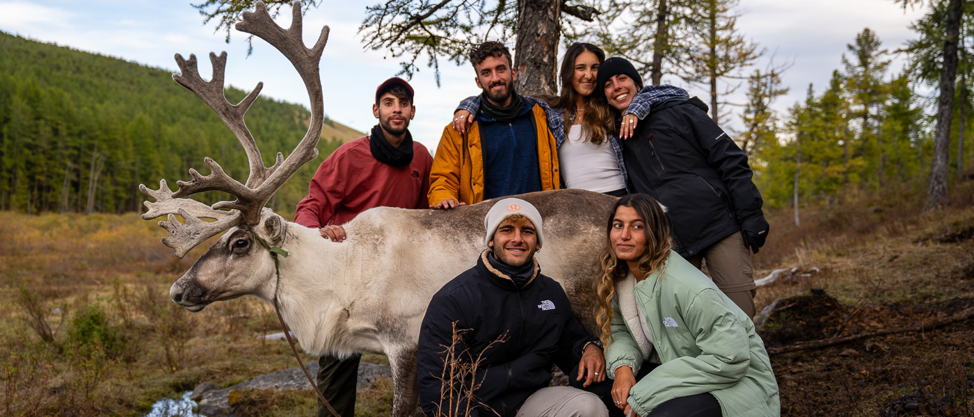 People with Reindeer